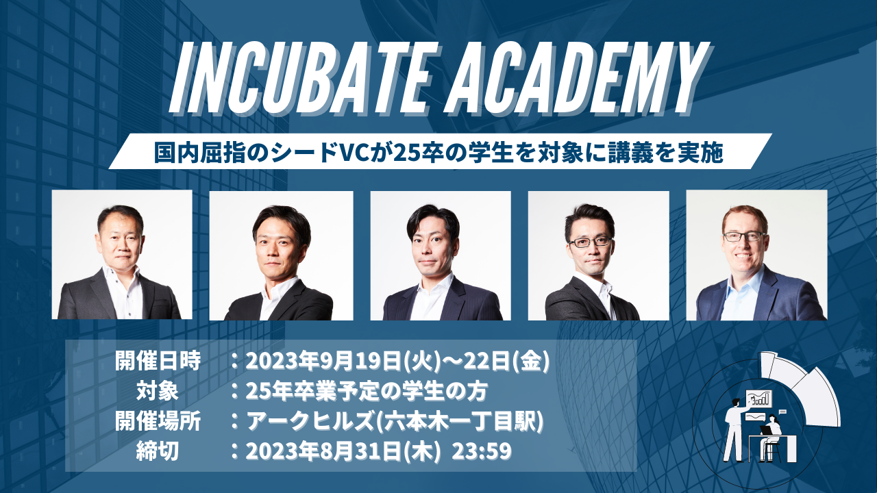 第七回IncubateAcademy